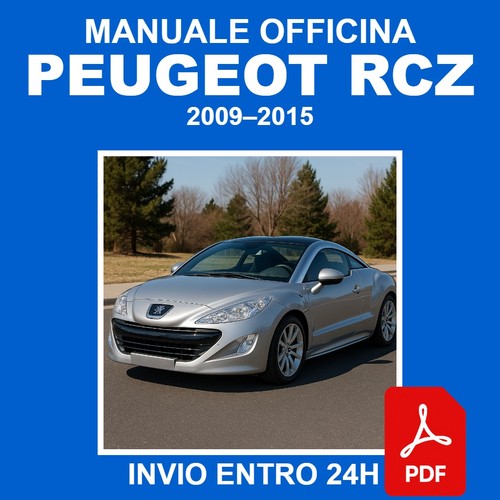 Manuale officina peugeot rcz - manuale,