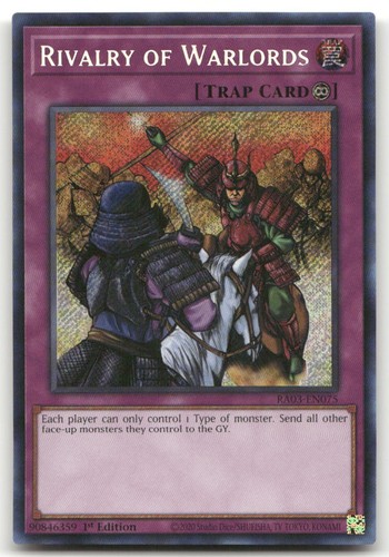Rivalry warlords secret - of, (secret