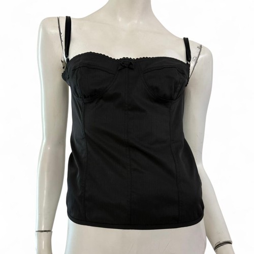 Denny rose top corpetto nero - denny,