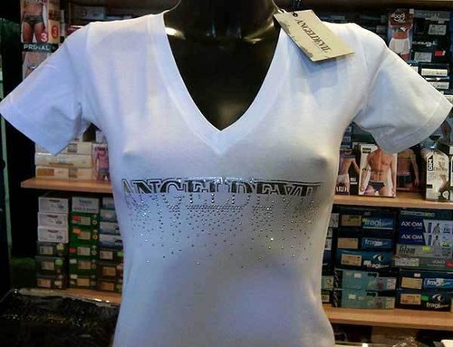 Shirt maglia donna angel - t-shirt,