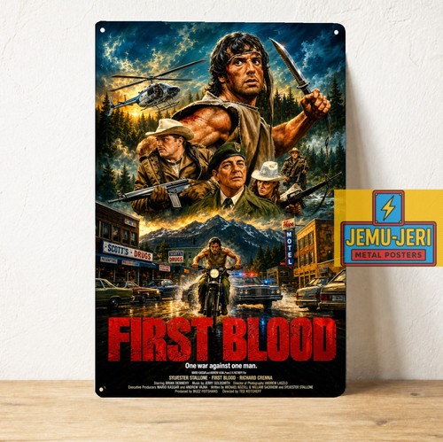 Insegna poster rambo - insegna,