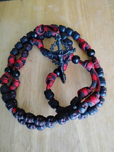 Collana rosario paracord - collana,