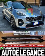 0841 PEDANE LATERALI ADATTE PER KIA SPORTAGE 15-19 - CON PUNTINI LOOK SPORTIVO