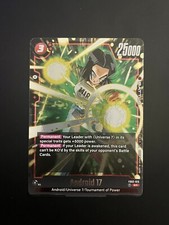 ANDROID 17 sr FB02-015 dragon ball super card game fusion world DBS