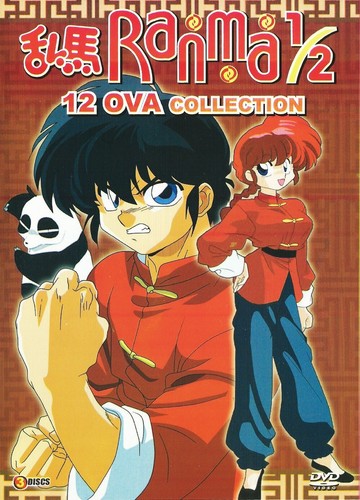 Anime dvd ranma 12 ova - dvd,