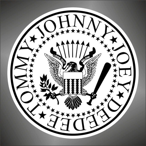 Adesivo ramones music rock - adesivo,