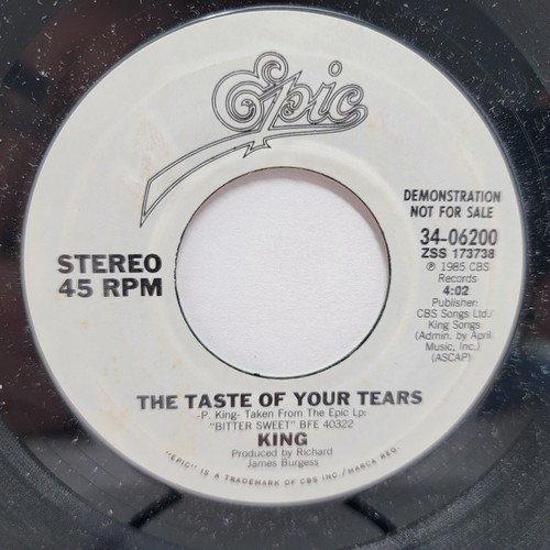 King the taste - taste, tears