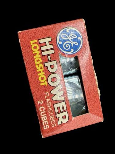 Flash cubes power - ge, hi-power