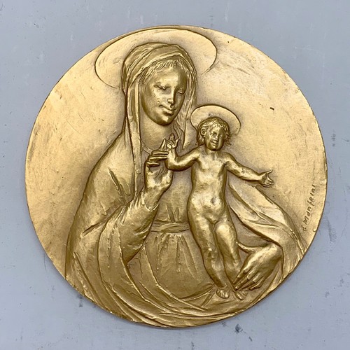 Rara medaglia dedicata carlo - medaglia,