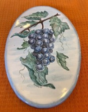 Quadretto ovale ceramica