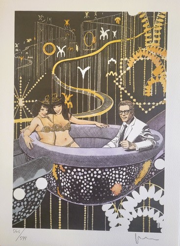 Milo manara fellini - fellini, stampa