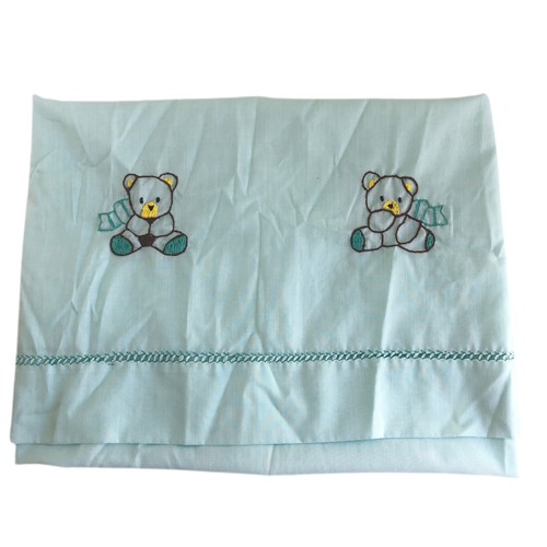 Lenzuolo piatto culla vintage