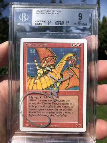 Shivan dragon revisionato 3a - dragon,, (3a