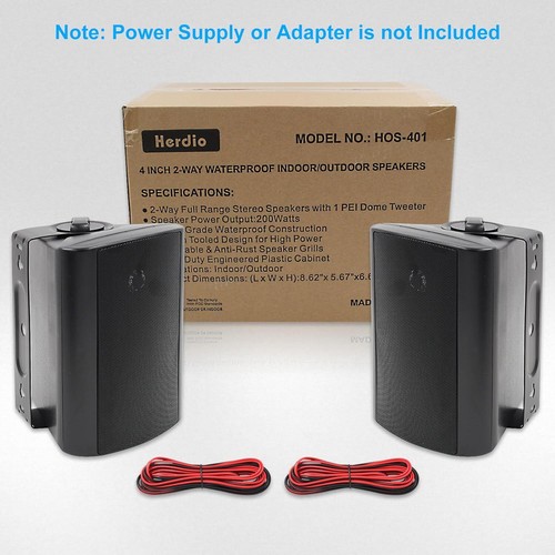 Herdio indoor outdoor speakers - herdio,