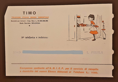 Tagliandino pubblicitario timo - tagliandino,