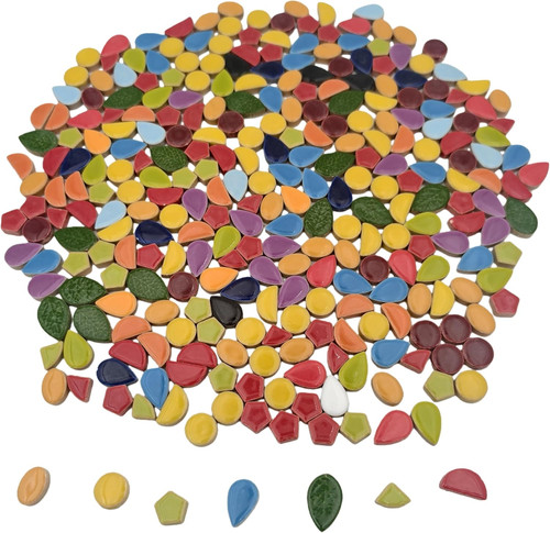 500 tessere mosaico - di,