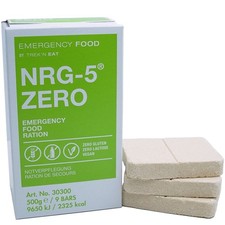ESERCITO TEDESCO 500g NRG-5 Zero-Notration a base di riso -senza glutine- Emergency Food