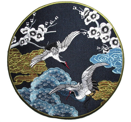 Backpatche broderie oiseaux