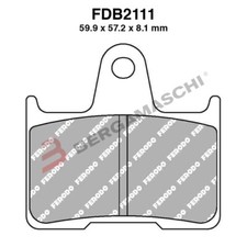 CP PASTIGLIE PASTICCHE FRENI FERODO POSTERIORE Yamaha Venture 700 1997 > 2000