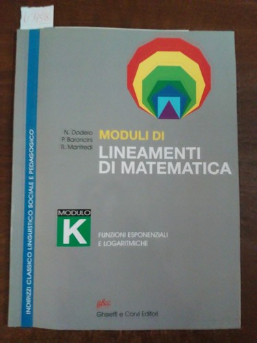 Lineamenti matematica - lineamenti, k