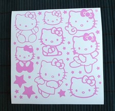 Kit 8 Adesivi Hello Kitty e 26