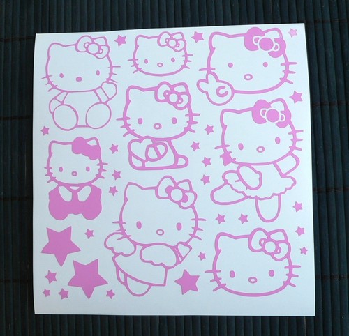 Kit adesivi hello kitty - 8,