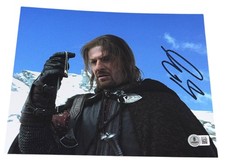 Sean Bean Autografo Firmato