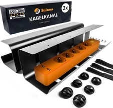 Stilemo Raccogli Cavi Scrivania Canalina Passacavi sotto Scrivania Cable