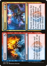 MTG Magic GRN Guilds of Ravnica - 1x EN NM 228 U Invert // Invent