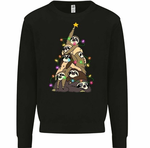 Bradipo natale albero felpa - natale,