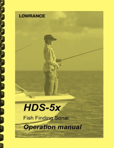 Lowrance hds - hds-5x, manuale