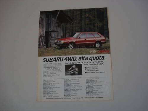 Advertising pubblicità 1982 - advertising,