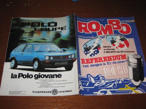 Rivista rombo 1985 - 1985/24=24, ore