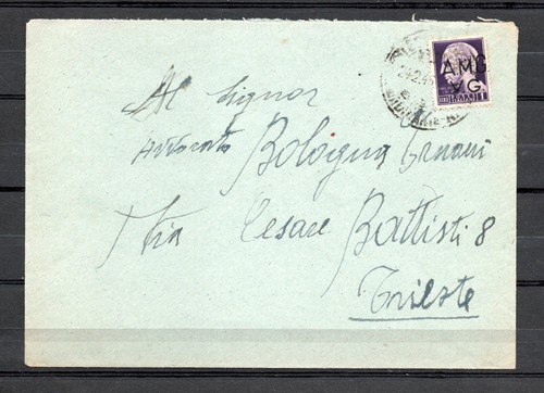 Amg storia postale - amg,