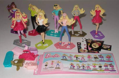 Komplett satz barbie 2016 - "barbie",