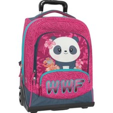 Zaino Scuola Trolley WWF Panda