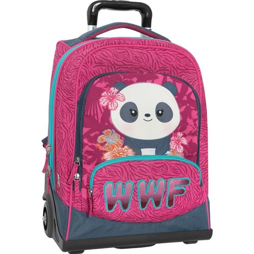 Zaino scuola trolley - zaino, wwf