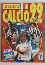 MERLIN'S- Album figurine Calciatori Calcio 99 (65 figurine presenti) con cedola 