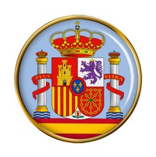 Spagna Cappotto Of Arms Spilla