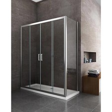 Porta doccia anta - anta, scorrevole