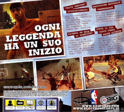 Ps3 nba street homecourt - ps3,