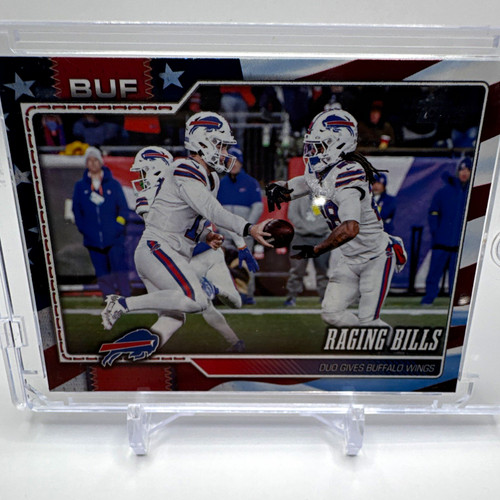 Topps raging bills josh allen - topps,