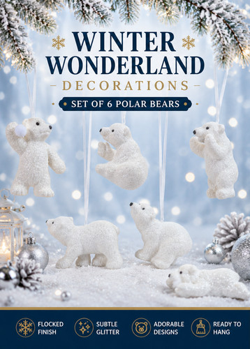 Orsi polari decorazioni - orsi,