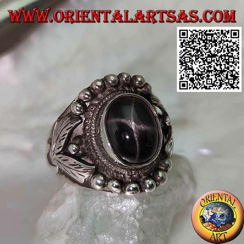 Anello argento 925 black - in, 925‰black