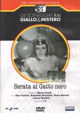 Serata al Gatto Nero - Miniserie TV Completa DVD RAI (Episodi 1-2) Sceneggiat...