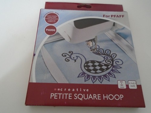 Petite square hoop 80x80 - petite,