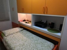 Armadio componibile con letti e scrivania