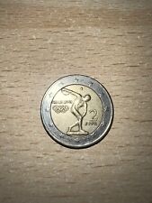 Moneta 2 Euro Olimpiadi Di Atene 2004 Con Errore Di Conio