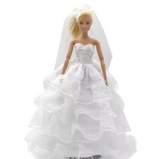 Abito da sposa bianco per