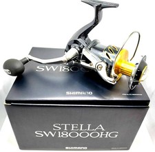 Mulinello da spinning Shimano 13 Stella Sw 18000hg con coperchio scatola pesca acqua salata